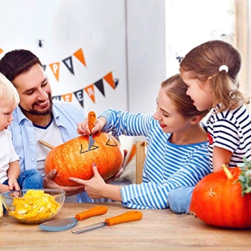 ENVEL Halloween Pumpkin Carving Kit with 7 Tools