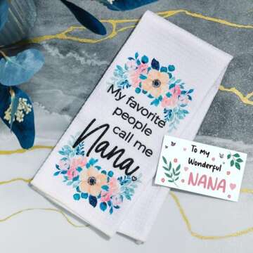 Weming Nana Gift Basket - Perfect for Grandma's Birthday