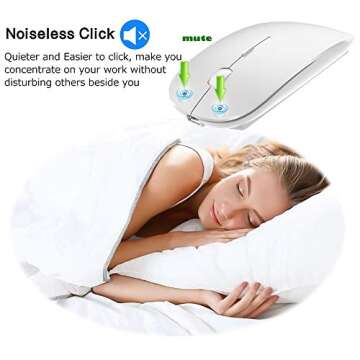 KLO Bluetooth Mouse - Sleek Design for Mac and iPad