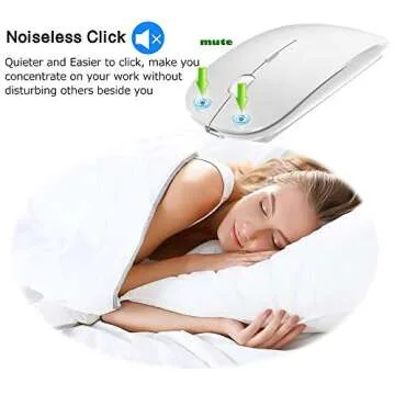 KLO Bluetooth Mouse - Sleek Design for Mac and iPad