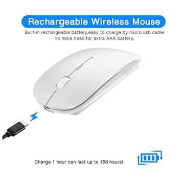 KLO Bluetooth Mouse - Sleek Design for Mac and iPad