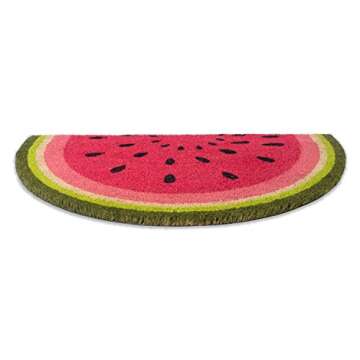 DII Colorful Design Natural Coir Doormat, 18x30, Watermelon