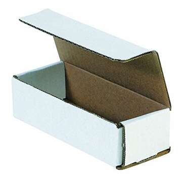 AVIDITI Shipping Boxes Small 10"L x 4"W x 4"H, 50-Pack | Corrugated Cardboard Box for Packing, Movin...