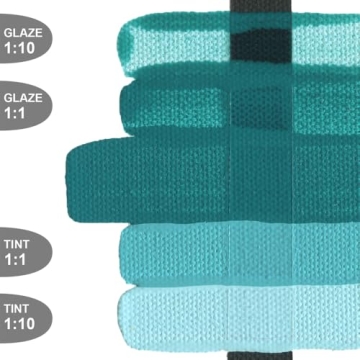 Golden Fluid Acrylics Cobalt Turquoise 1 oz Vibrant Color