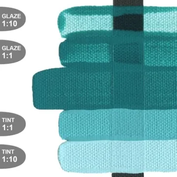 Golden Fluid Acrylics Cobalt Turquoise 1 oz Vibrant Color