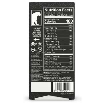 Endangered Species Dark Chocolate Bar 88% Cocoa - Premium Treat