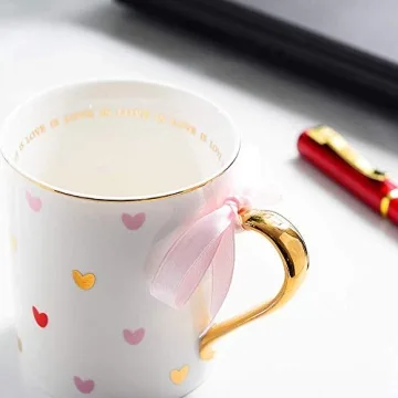 Love is Love Hearts Mug for Women - Perfect Gift Ideas