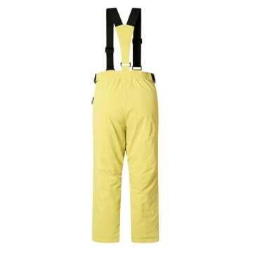Stylish & Comfortable MONTFLIX Kids Waterproof Snow Pants for Winter Adventures
