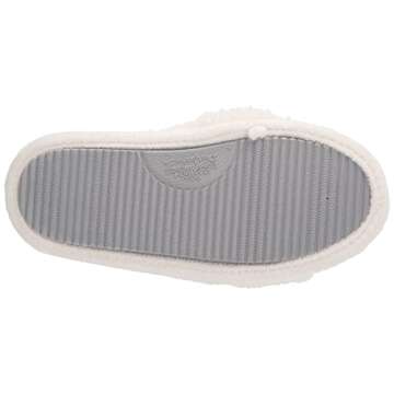 Dearfoams Women's Teddy Slide Slippers for Ultimate Comfort