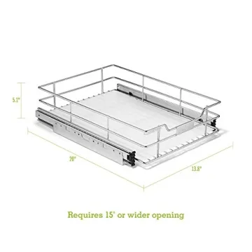 Cuisinart 14" Sliding Cabinet Organizer for Efficient Storage