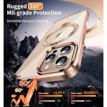 CD Metal Ring Magnetic Case for iPhone 16 Pro Max