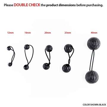 Beauty Town 12 Count Hair Ties for Girls Ages 1-12