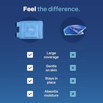 REVIX Gel Ice Pack Wrap for Knee Pain Relief and Recovery