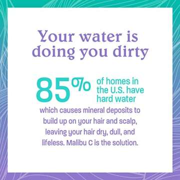 Malibu C Scalp Therapy Wellness Remedy - Scalp Care Remedy Packet to Soothe & Moisturize Dry Scalp - Restores Manageability with Vitamin C and Zinc Gluconate (3 Packets)