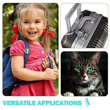 EUEHIE Airtag Dog Collar Case, Anti-Scratch Airtag Holder for Dog Collar, AirTag Cat Collar Holder, Lightweight Cover for AirTag Accessories Waterproof AirTag Case - Gray