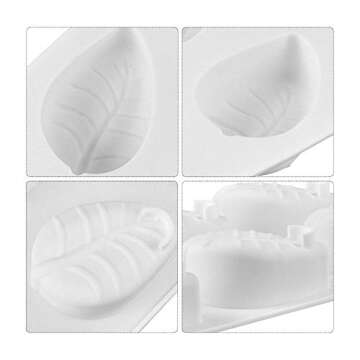 MoldFun Leaf Silicone Baking Mold for Creative Desserts