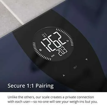 Greater Goods Digital Smart Scale for Body Weight | US-Based Company Powered by Superior Service & Dependable Products | (Black Bluetooth)