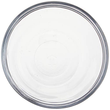 Glass Mixing Bowls Set of 6 - 1 Quart Clear Bowls