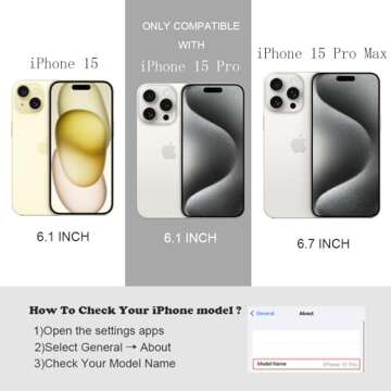 FABSPARK Case for iPhone 15 Pro,3D Meteorite Bubble Pattern Electroplate Plating Glitter Curly Wavy Frame Glossy Case,Soft TPU Shockproof for iPhone 15 Pro 6.1 Inch,Golden