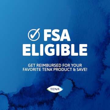 TENA Sensitive Care Incontinence Pads, Bladder Control, Postpartum for Women, Overnight Absorbency, ...