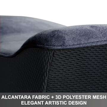 WENNEBIRD Model Q Lumbar Support Pillow - Patented Ergonomic Back Support for Lower Back Pain Relief for Office Chair, Car, Sofa, Plane, Couch, Recliner