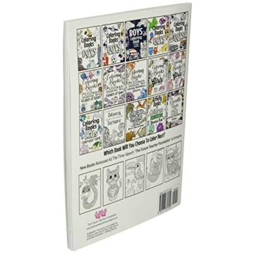 Coloring Books For Kids Awesome Animals for Ages 7-12