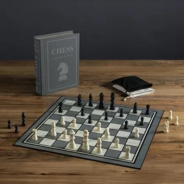Chess Vintage Bookshelf Edition Elegant Strategy Game