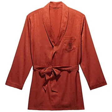 Savage X Fenty Men's Smoking Jacket - Luxurious Satin Style