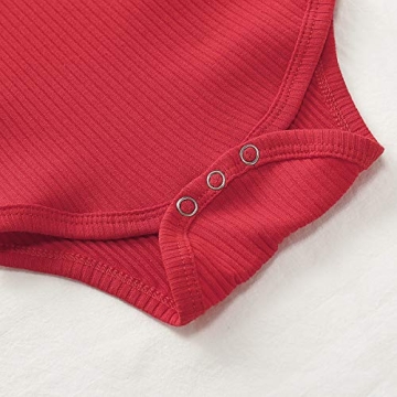 SANMIO Toddler Ruffle Romper Set for Baby Girls