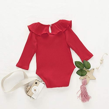 SANMIO Toddler Ruffle Romper Set for Baby Girls