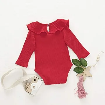SANMIO Toddler Ruffle Romper Set for Baby Girls