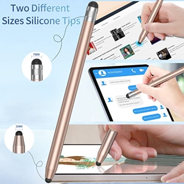 Universal Stylus Pens 5-Pack Precision Tips Touch Screens