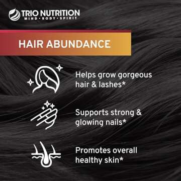 TRIO NUTRITION Hair Abundance for Growth and Radiance