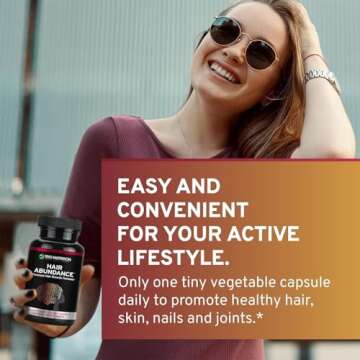 TRIO NUTRITION Hair Abundance for Growth and Radiance