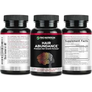 TRIO NUTRITION Hair Abundance for Growth and Radiance