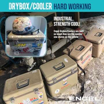 Engel UC19 19qt Leak-Proof Air Tight Cooler for All Outdoor Activities