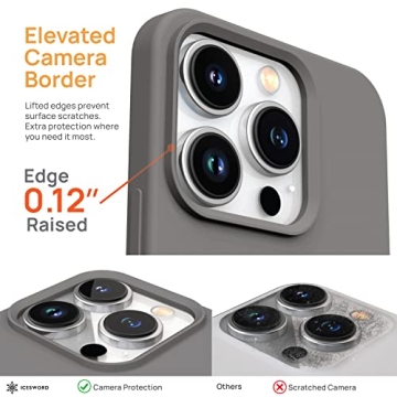 IceSword Liquid Silicone Phone Case for iPhone 13 Pro Max