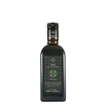 Oro Del Desierto Picual - Organic Gourmet Extra Virgin Olive Oil - 16.91 Fl Oz