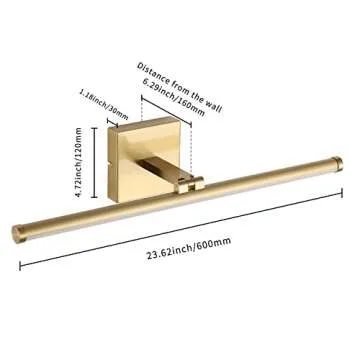 Joosenhouse Modern Bathroom Vanity Light Fixtures