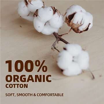 Organic Cotton Flannel for SAVSVN Heating Castor Oil Pack - 2Pcs Set | Mess-Free & Reusable | Highly Absorbent for a Nightgown-Like Comfort (Not to be Used Alone)