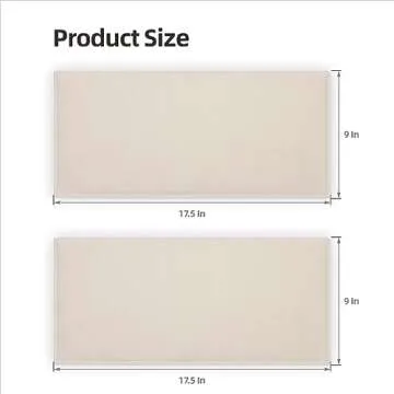 Organic Cotton Flannel for SAVSVN Heating Castor Oil Pack - 2Pcs Set | Mess-Free & Reusable | Highly Absorbent for a Nightgown-Like Comfort (Not to be Used Alone)