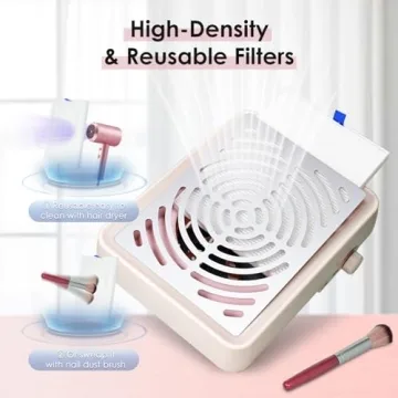 Rolokit Nail Dust Collector for Effortless Nail Care