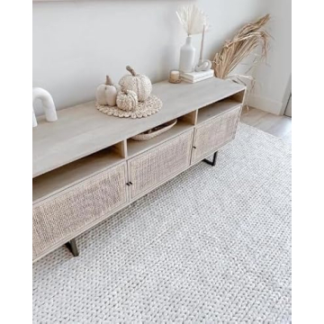 Generic Pella Off White Rug for Cozy Living Spaces
