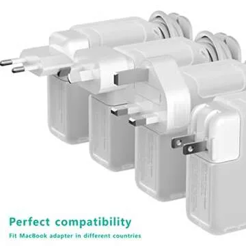 TATOFY Case for Apple MacBook Chargers Travel Organizer