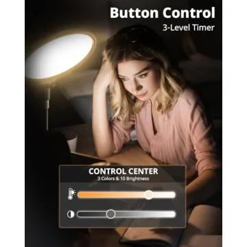 UBeesize 10.5in Ring Light for Video Calls and Streaming