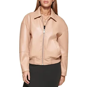 Levi's Women's Faux Leather Bomber Stylish & Versatile