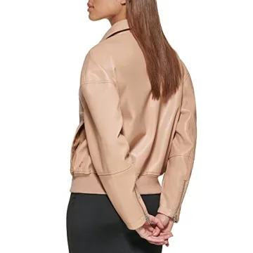 Levi's Women's Faux Leather Bomber Stylish & Versatile