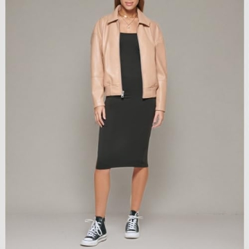 Levi's Women's Faux Leather Bomber Stylish & Versatile