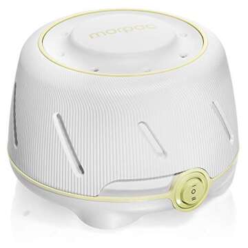 Yogasleep Dohm (White,Green) The Original White Noise Machine, Relaxing Natural Sound from a Real Fa...