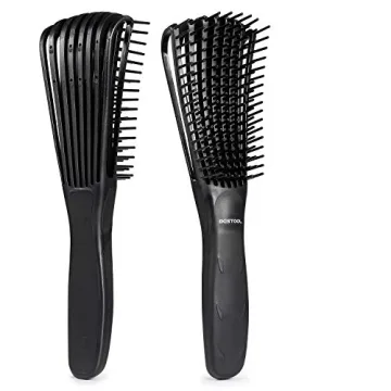 BESTOOL Detangling Brush for Curly Hair - No Pain Detangling